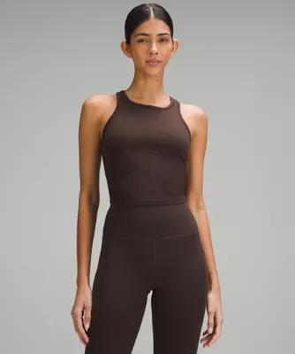 Ebb to Street Cropped Racerback Tank Top | lululemon (AU)