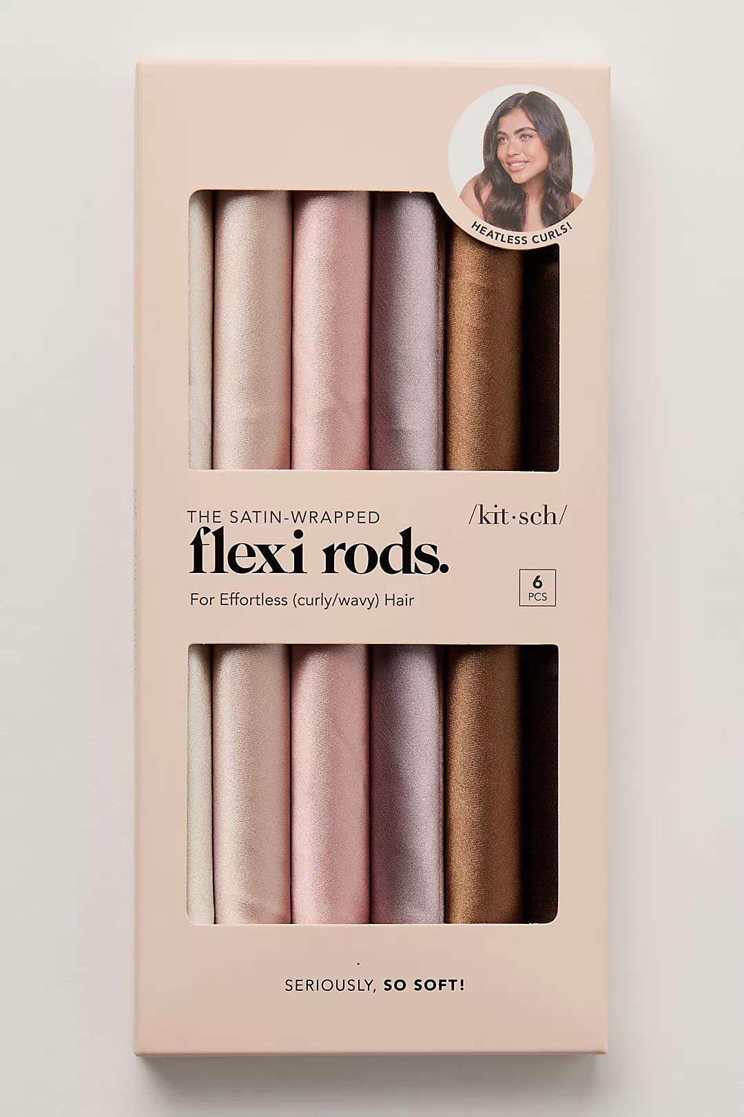 Kitsch Satin Jumbo Flexi Rods | Free People (Global - UK&FR Excluded)