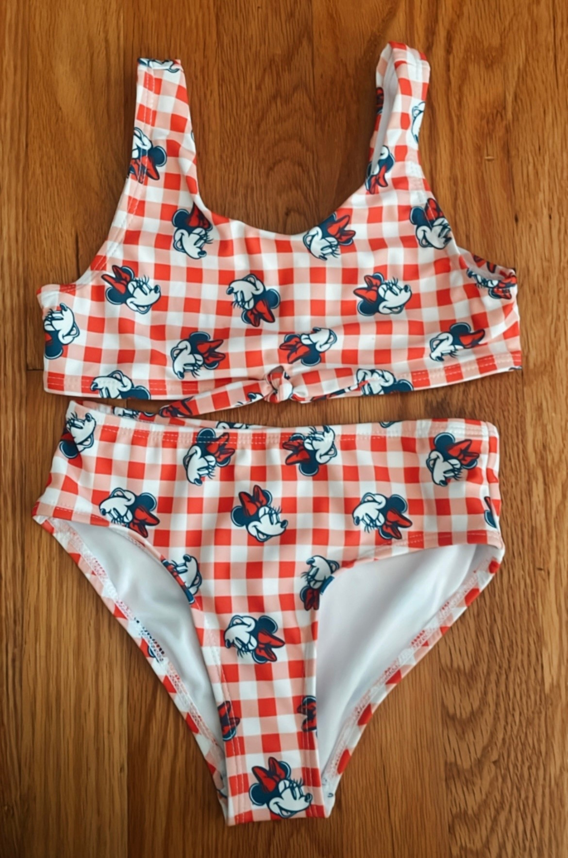 
⸻

☀️ Pool days just got cuter ☀️
This Minnie-inspired two-piece swimsuit is perfect for splashing, playing, and soaking up the sun. With its bold gingham print and comfy fit, it’s a must-have for summer fun! Limited sizes — don’t wait to snag yours. 🏖️✨

#LTKKids #LTKFamily #LTKSaleAlert