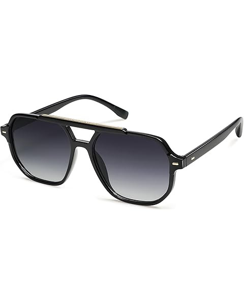 SOJOS Retro Aviator Sunglasses for Women Men,Trendy Rectangle Womens Mens Shades Sun Glasses SJ22... | Amazon (CA)
