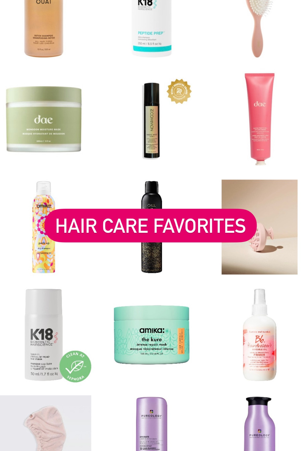 My favorite hair care products ✨🫶🏼