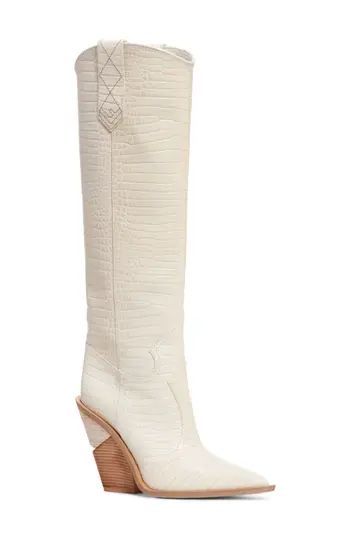 Women's Fendi Cutwalk Tall Boot, Size 5.5US / 36EU - White | Nordstrom