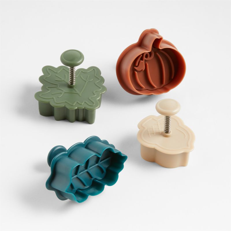 Mini Fall Pie Crust Cutters, Set of 4 + Reviews | Crate & Barrel | Crate & Barrel