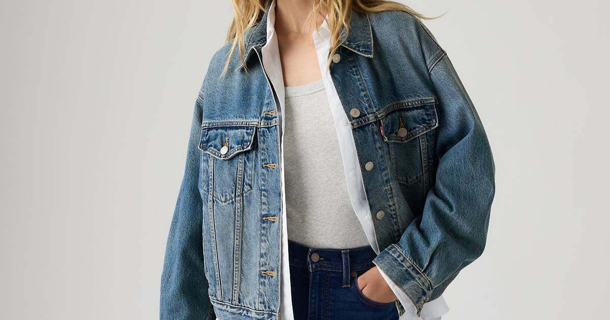 Model is 5'9", Waist 27", Wearing Size S | Levi's US