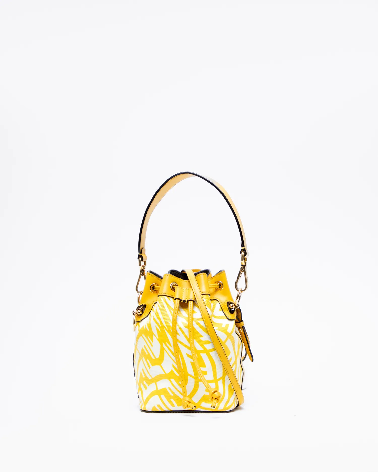 Glazed Canvas Mini Mon Tresor Bucket Bag | Vivrelle