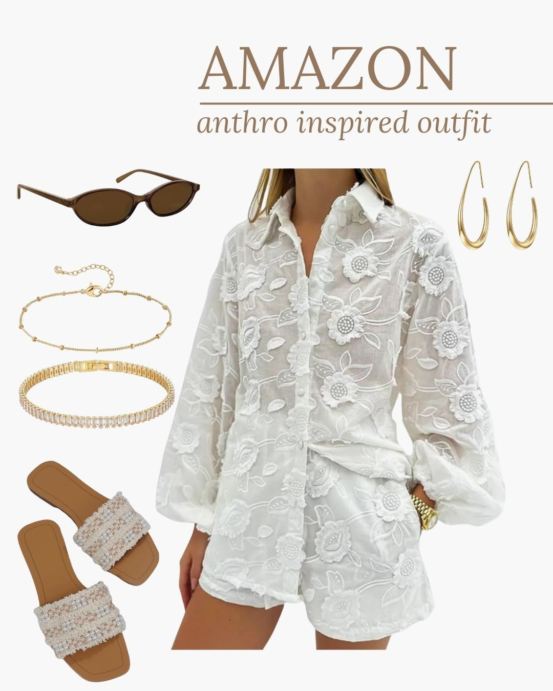 Amazon Anthropologie inspired outfit idea. Amazon Favorites, amazon finds, amazon must haves, amazon essentials, amazon under $50, amazon under $100, amazon fashion, amazon made me buy it, found it on amazon  

 #LTKootd #LTKSeasonal #LTKSaleAlert
