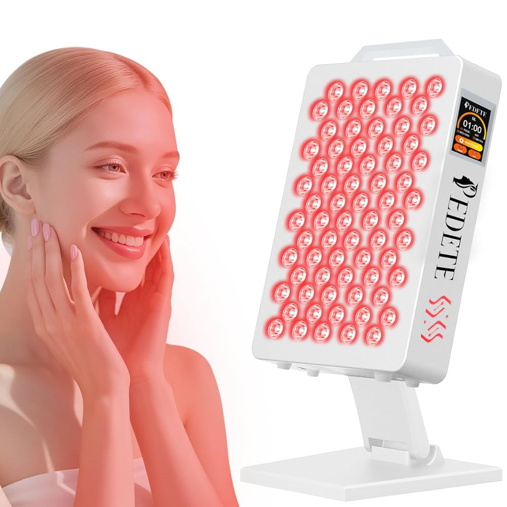 Red Light Therapy Panel for Face and Body (White) | Amazon (US)