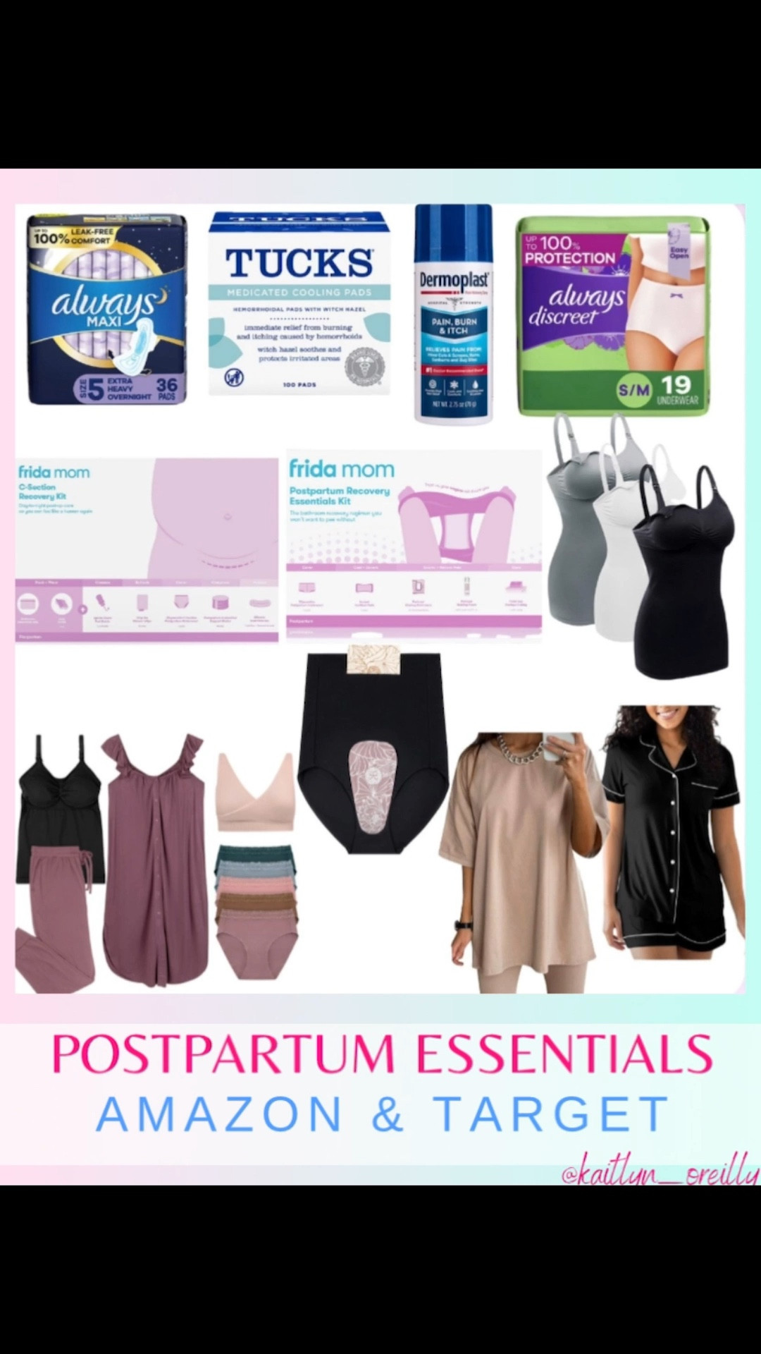 Postpartum and home essentials. You can use some of these for your hospital bag too! I packed the nursing tanks , a biker shorts set and have the cooling pad underwear from kindered bravely, their underwear set and a frida mom postpartum kit at home!  I’ve linked target and amazon 

amazon , target , amazon must haves , amazon finds , hospital bag , maternity , postpartum , amazon hospital bag , amazon postpartum , amazon travel #LTKBump #LTKBaby #LTKTravel #LTKmomlife 

