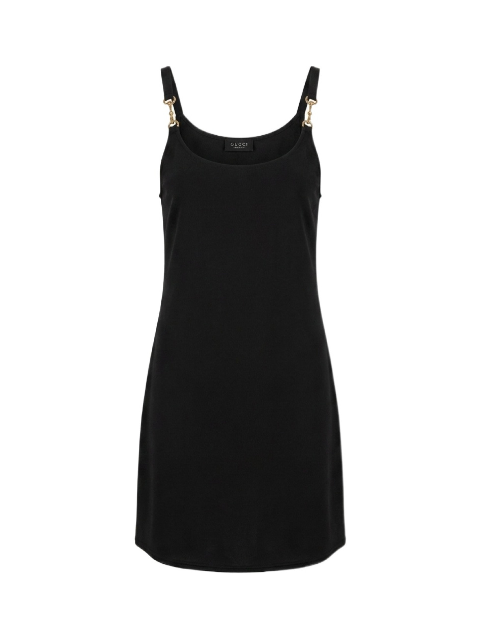 Viscose cr\u00eape jersey dress with Horsebit | Senser US