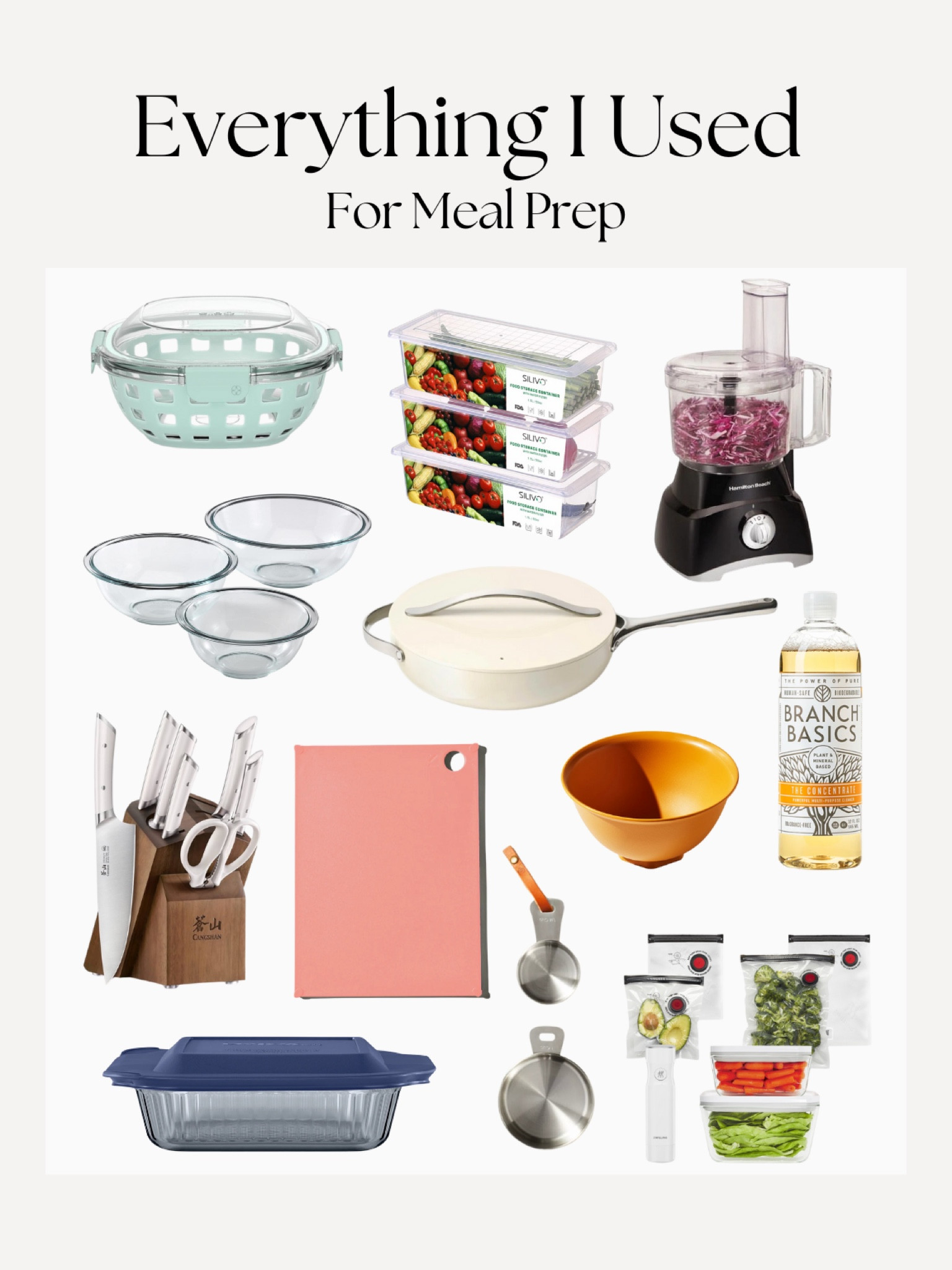 Everything I used for meal prep 9/19! 

#LTKHome #LTKFindsUnder50 #LTKFindsUnder100