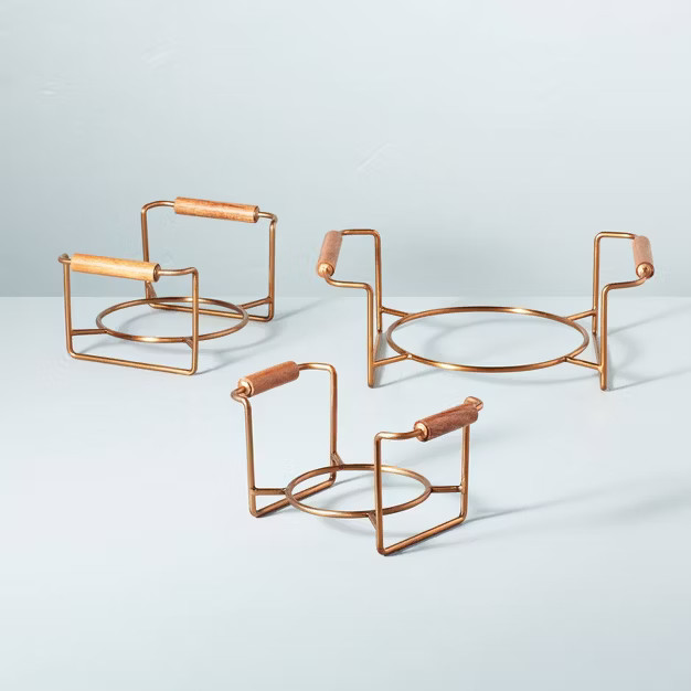 Buffet Dish Holder Caddy Set of 3 - Hearth & Hand™ with Magnolia | Target