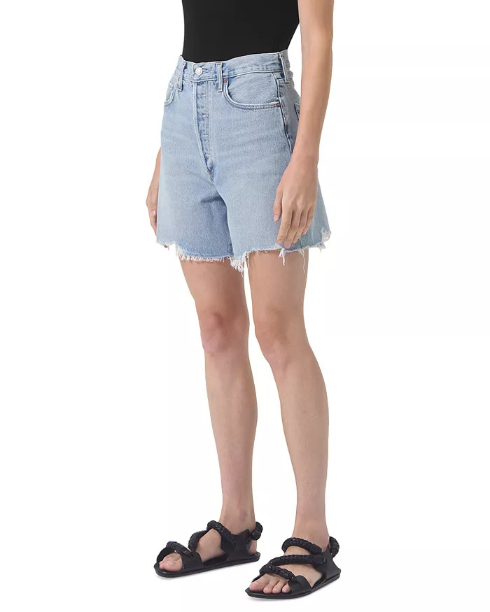 AGOLDE Stella High Rise Baggy Denim Shorts in Agreement Women - Bloomingdale's | Bloomingdale's (US)