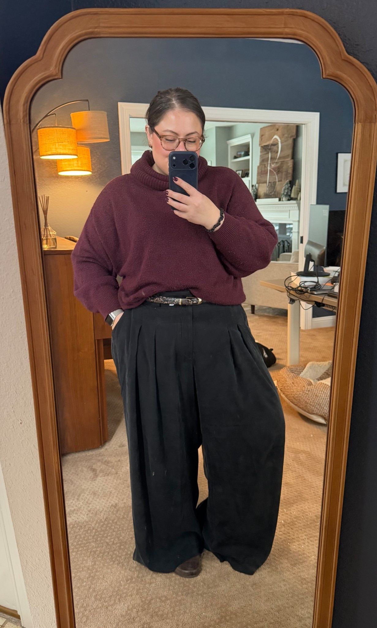 WFH (or office) OOTD
Old sweater but linked similar ones
Pants 18/20

Bust 44  //  waist 42  //  hips 55  //  5’6” 

#LTKMidsize #LTKPlusSize #LTKWorkwear