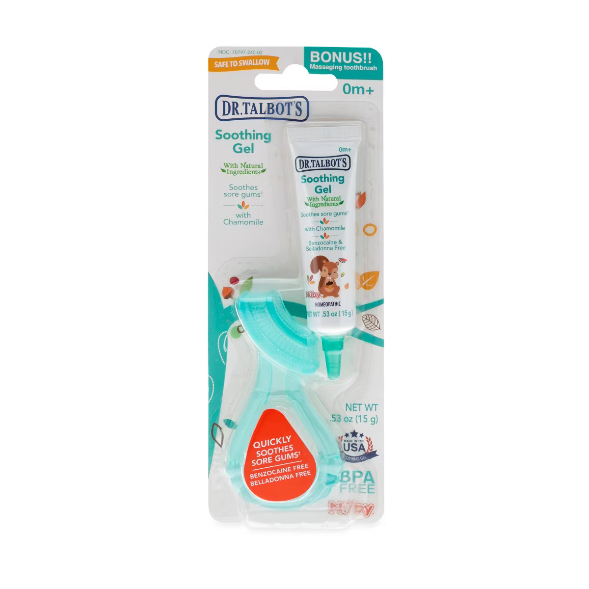 Dr. Talbot's Gum Soothing Gel - 0.53oz | Target
