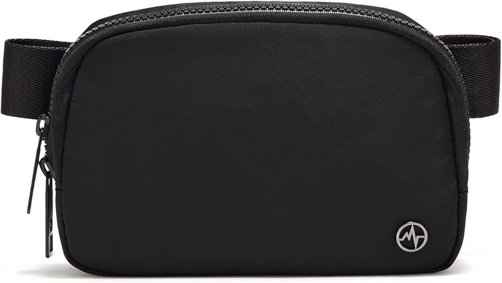 Pander Double Zipper Fanny Pack Nylon Everywhere Belt Bag, Fashion Waist Packs for Women with Adj... | Amazon (UK)