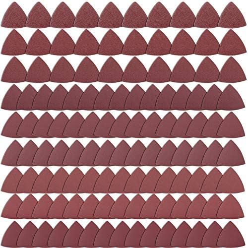AUSTOR 120 Pieces Triangular Sandpaper, Triangle Sanding Sheets Fit 3-1/8 Inch Oscillating Multi ... | Amazon (US)
