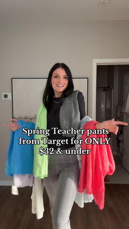 Target has been popping off this spring season 😍 The pant colors are 20/10 & the price is totally doable ✨

#LTKfindsunder50 #LTKworkwear #LTKSeasonal