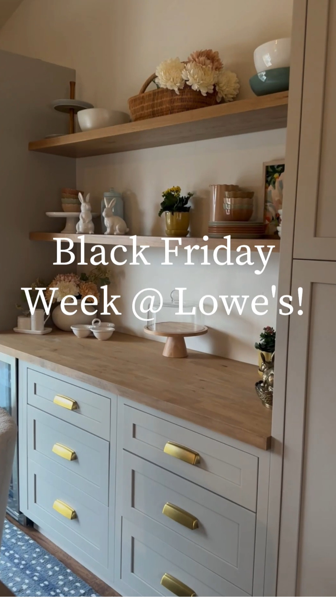 I love the Allen + Roth butcher block and was so excited to see it in the Lowe’s Black Friday sale. It’s the perfect foundation for a DIY island, pantry, or laundry makeover, and the finish looks so high-end in person.
I’ve linked this butcher block along with a few of my favorite Lowe’s Black Friday finds that are beautiful, durable, and budget-friendly so you can tackle your next project for less. Tap to shop the sale picks directly from this list before the prices go back up. 
#BlackFriday #lowespartner  #ad @loweshomeimprovement