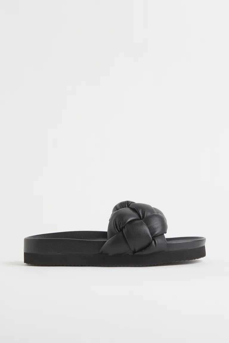 Braided slides | H&M (UK, MY, IN, SG, PH, TW, HK)