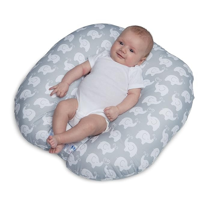 Boppy Original Newborn Lounger, Elephant Love Gray | Amazon (US)