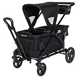 Baby Trend Expedition 2-in-1 Stroller Wagon PLUS, Ultra Black | Amazon (US)