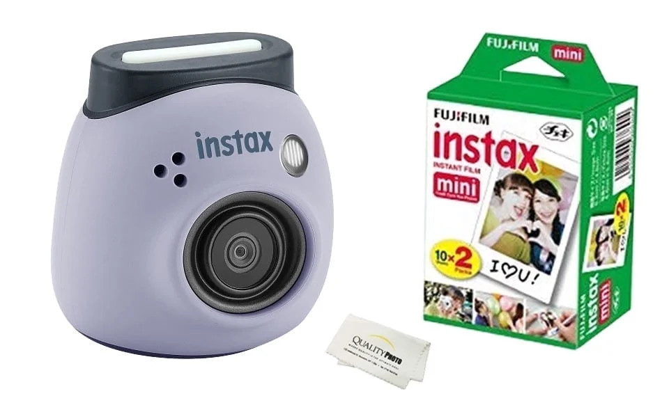 Fujifilm Instax Pal Digital Camera with 20 Fujifilm Prints (Lavender Blue) | Walmart (US)