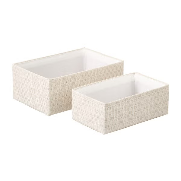 Woven Kiva Storage Bins | The Container Store
