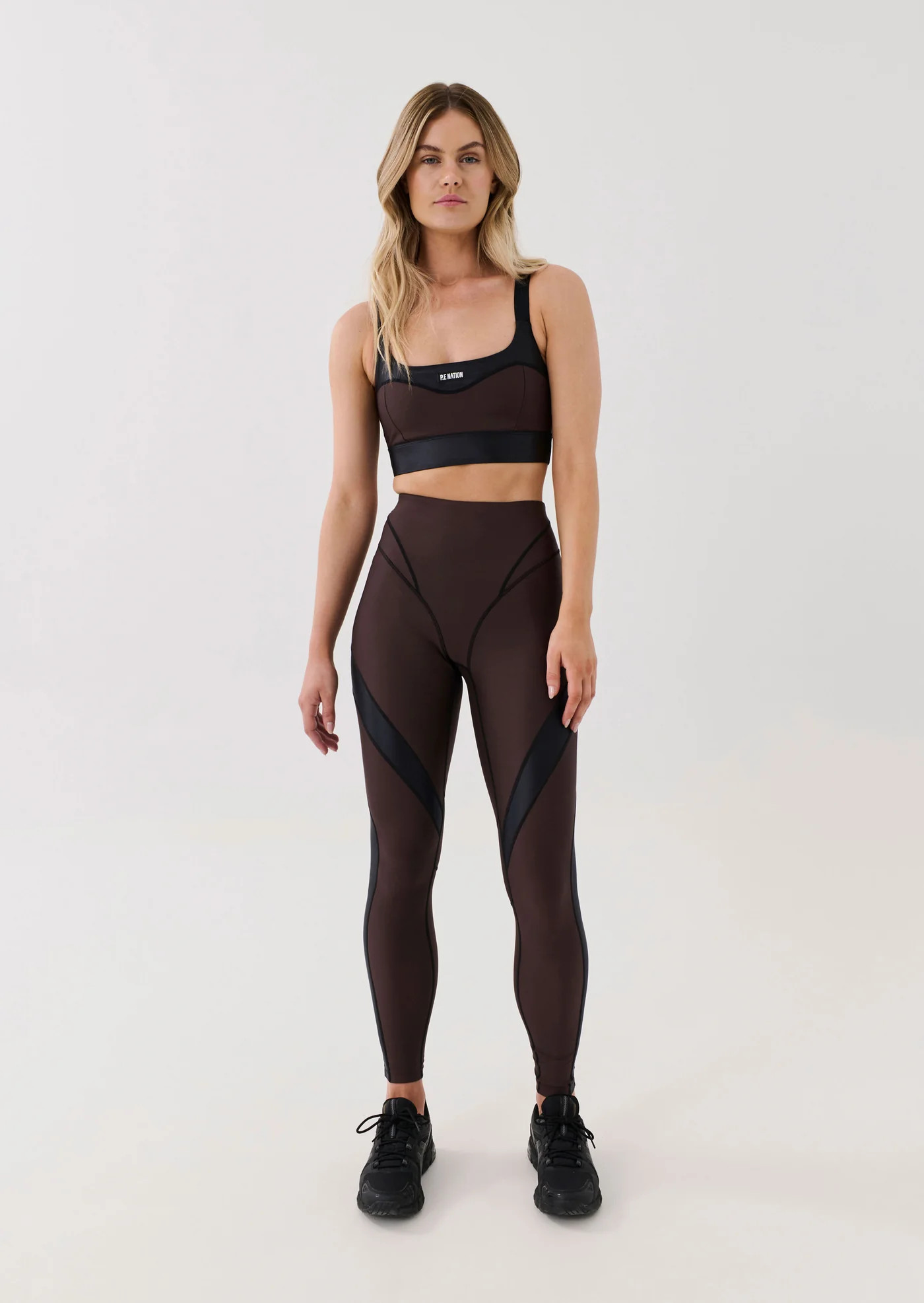 Mastery Legging| Coffee Bean | P.E Nation | P.E Nation