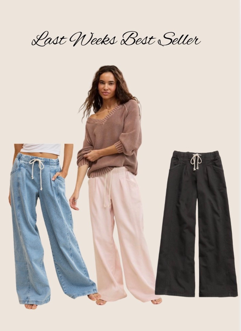 Last weeks best seller! The aerie daydream drawstring denim 🩷

#LTKsale #LTKcanada #LTKmidsize