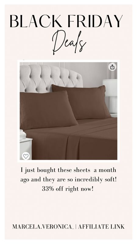 I just bought these new sheets from Amazon and they are the softest buttery sheets! These sheets also come in a ton of colors

#LTKhome #LTKsalealert #LTKHoliday