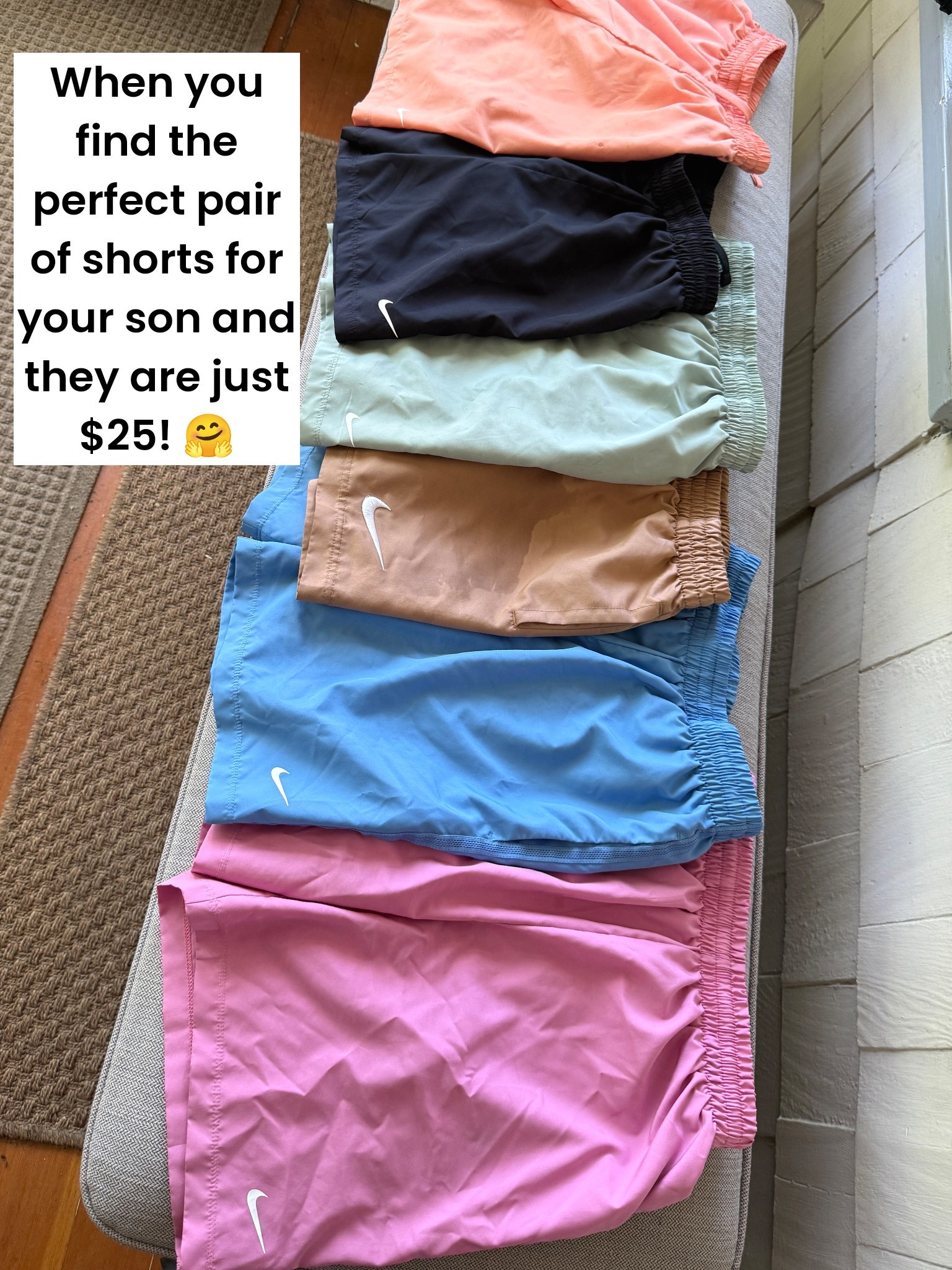 These shorts are so cute and he loves them even more than I love the price tag! Different color and different style for every day of the week. Looking sharp kiddo! 

#LTKSeasonal #LTKKids #LTKFamily