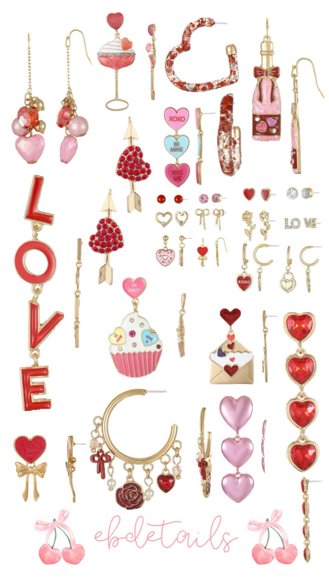 $5 Valentine’s Day earrings. Valentine earrings. Valentine’s Day jewelry  

#LTKFindsUnder50 #LTKFamily #LTKParties