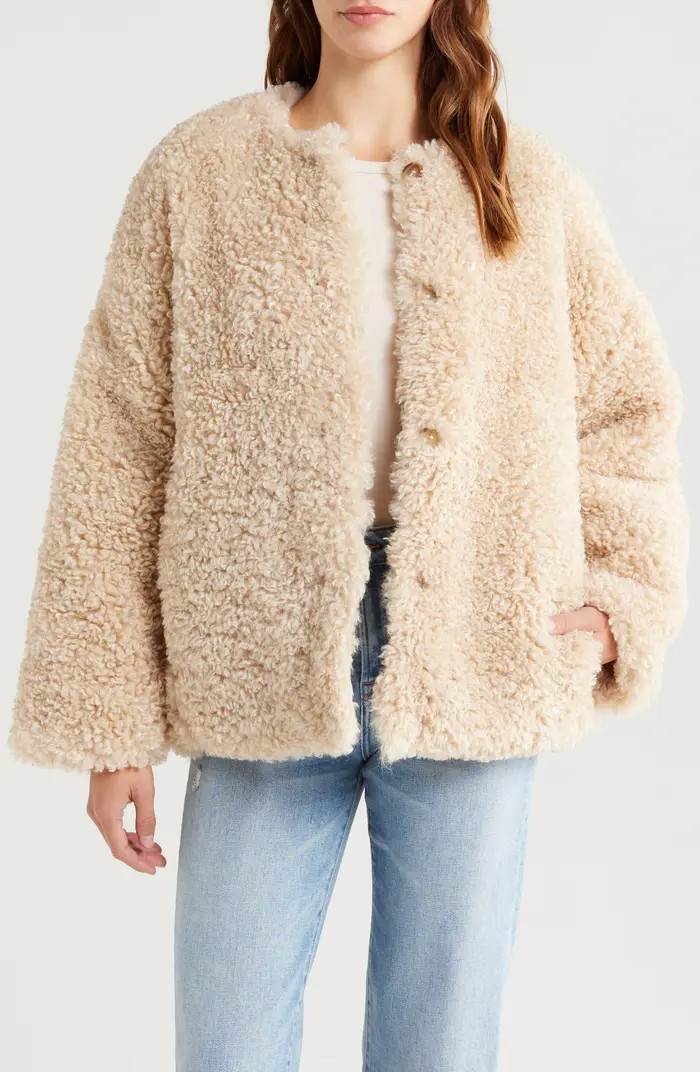 Wyeth Reversible Faux Fur Jacket | Nordstrom | Nordstrom