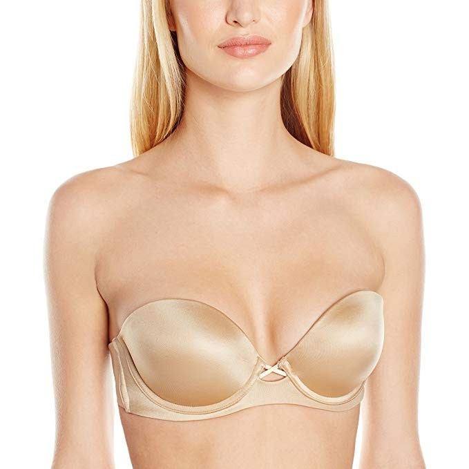 Maidenform Women's Comfort Devotion Natural Boost Strapless Multi-Way | Amazon (US)