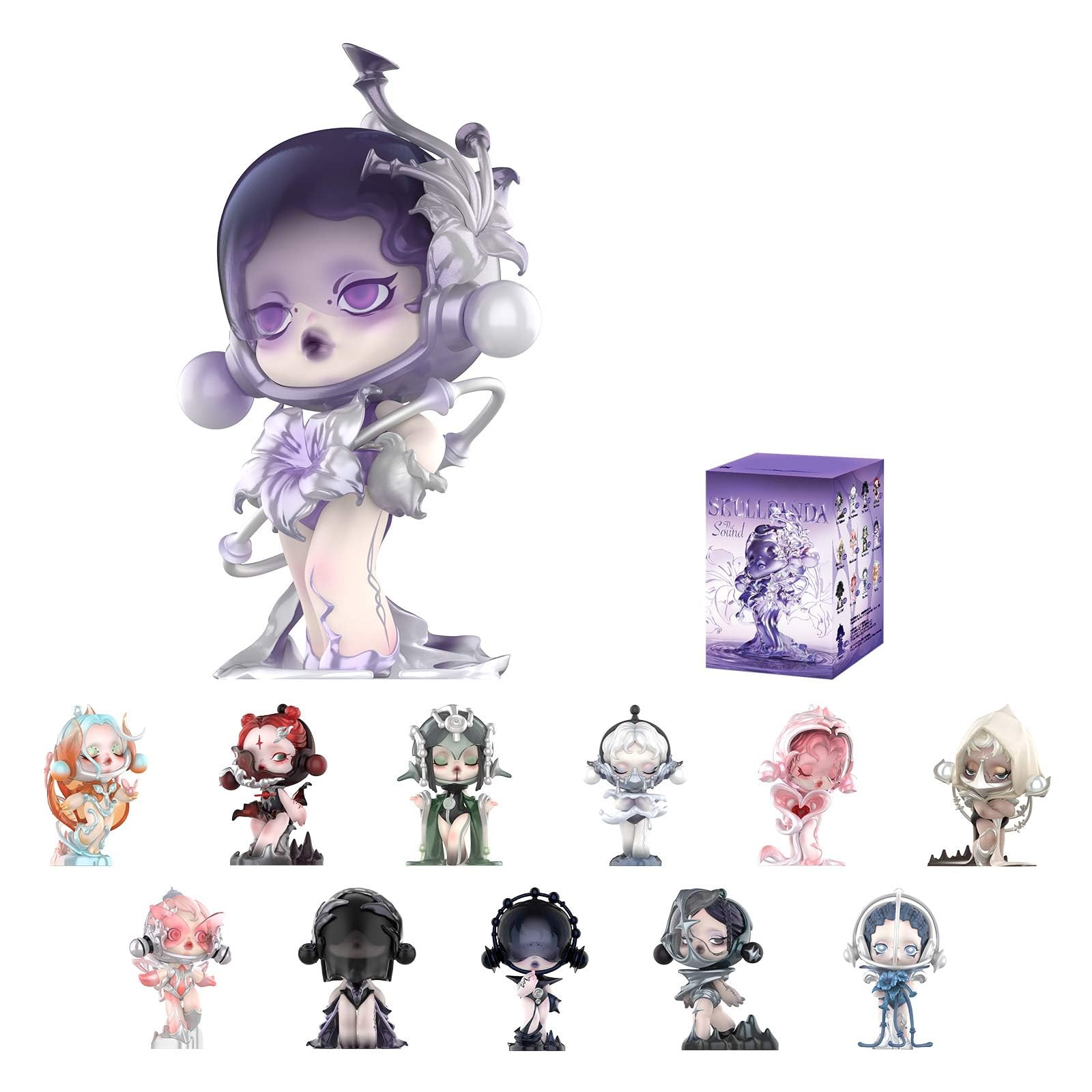 POP MART SKULLPANDA The Sound Series Figures, SKULLPANDA Blind Box Figures, Random Design Action ... | Amazon (US)
