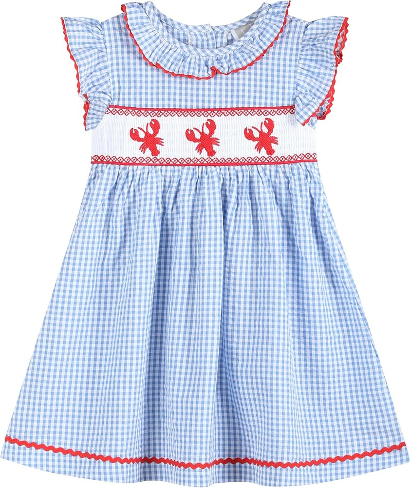 Baby and Girls Smocked Dress | Amazon (US)