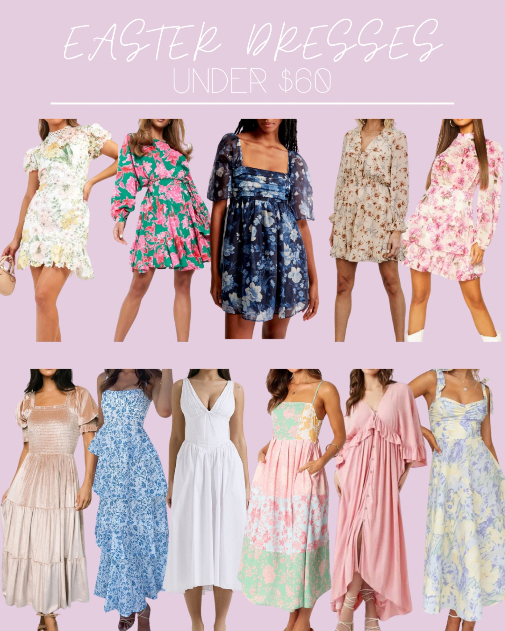 Some amazing Easter dresses for GREAT prices! 

#LTKstyletip #LTKSpringSale #LTKSeasonal