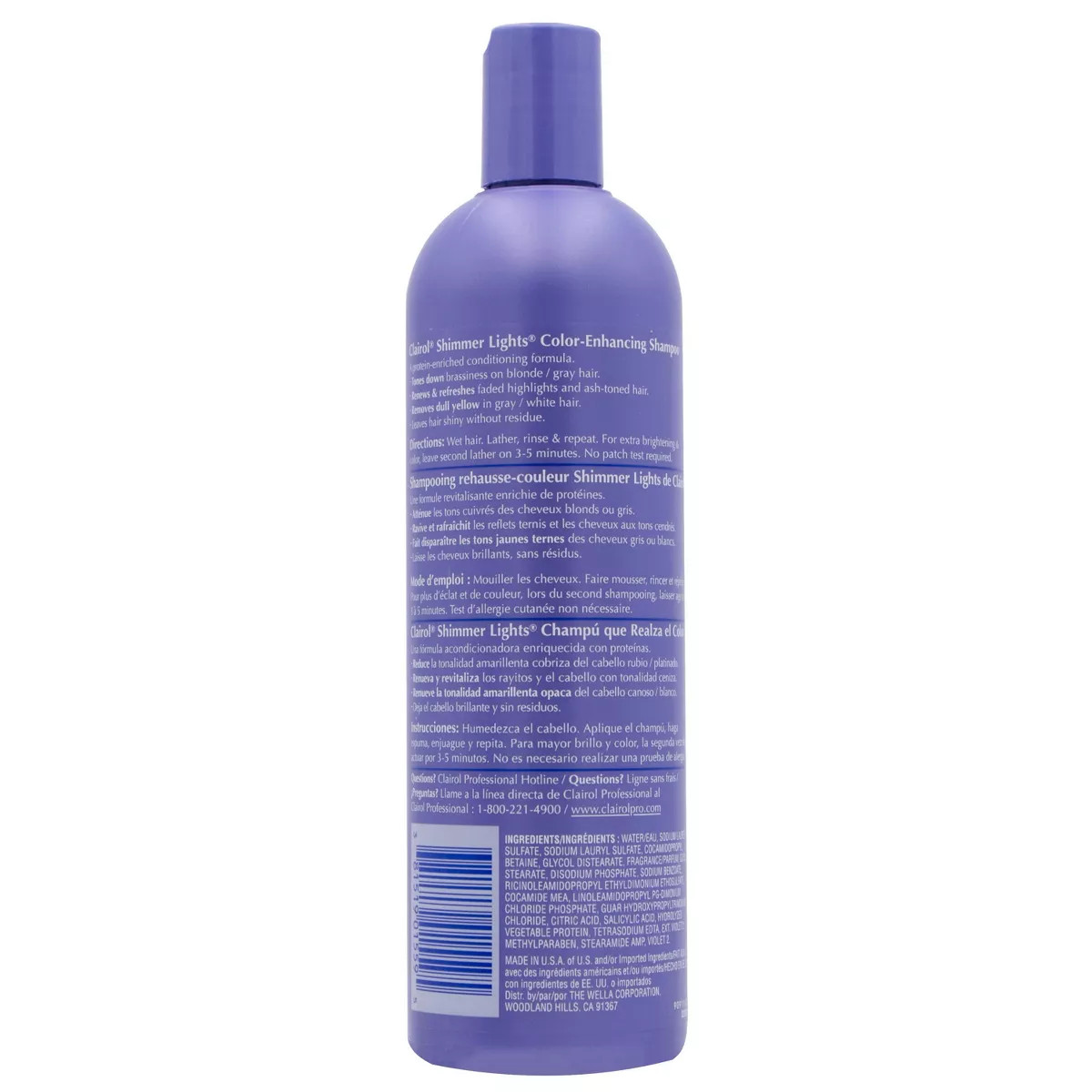 Clairol Shimmer Lights Shampoo - Blonde & Silver - 2pk/16 fl oz Each | Target