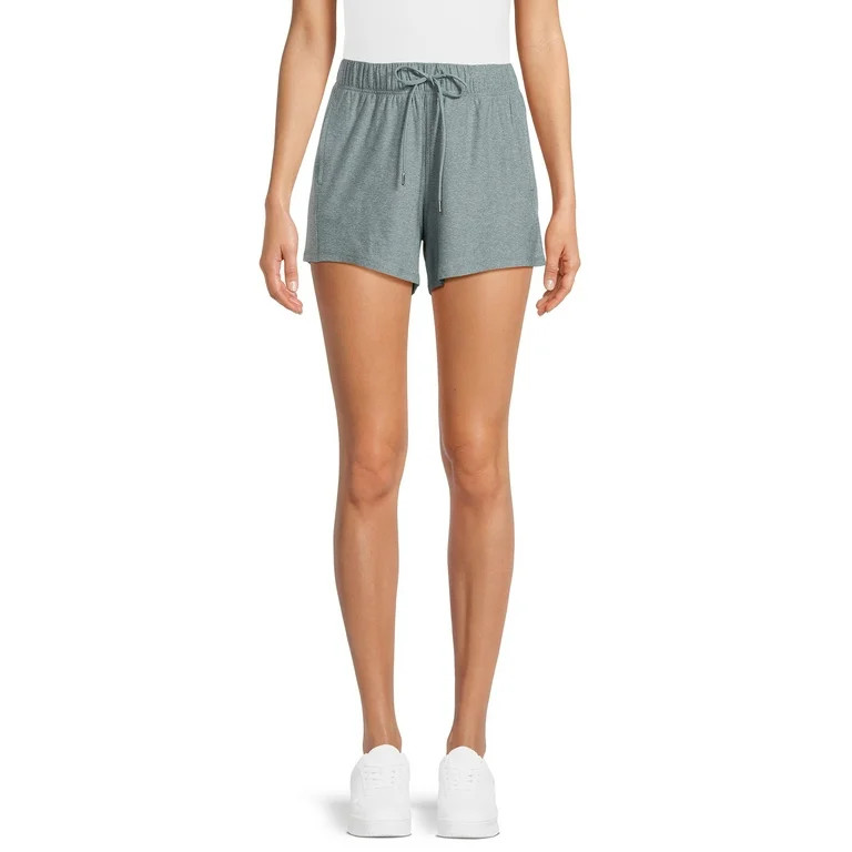Athletic Works Women's Buttery Soft Performance 2-Pack Gym Shorts, 4” Inseam, Sizes XS-XXXL | Walmart (US)