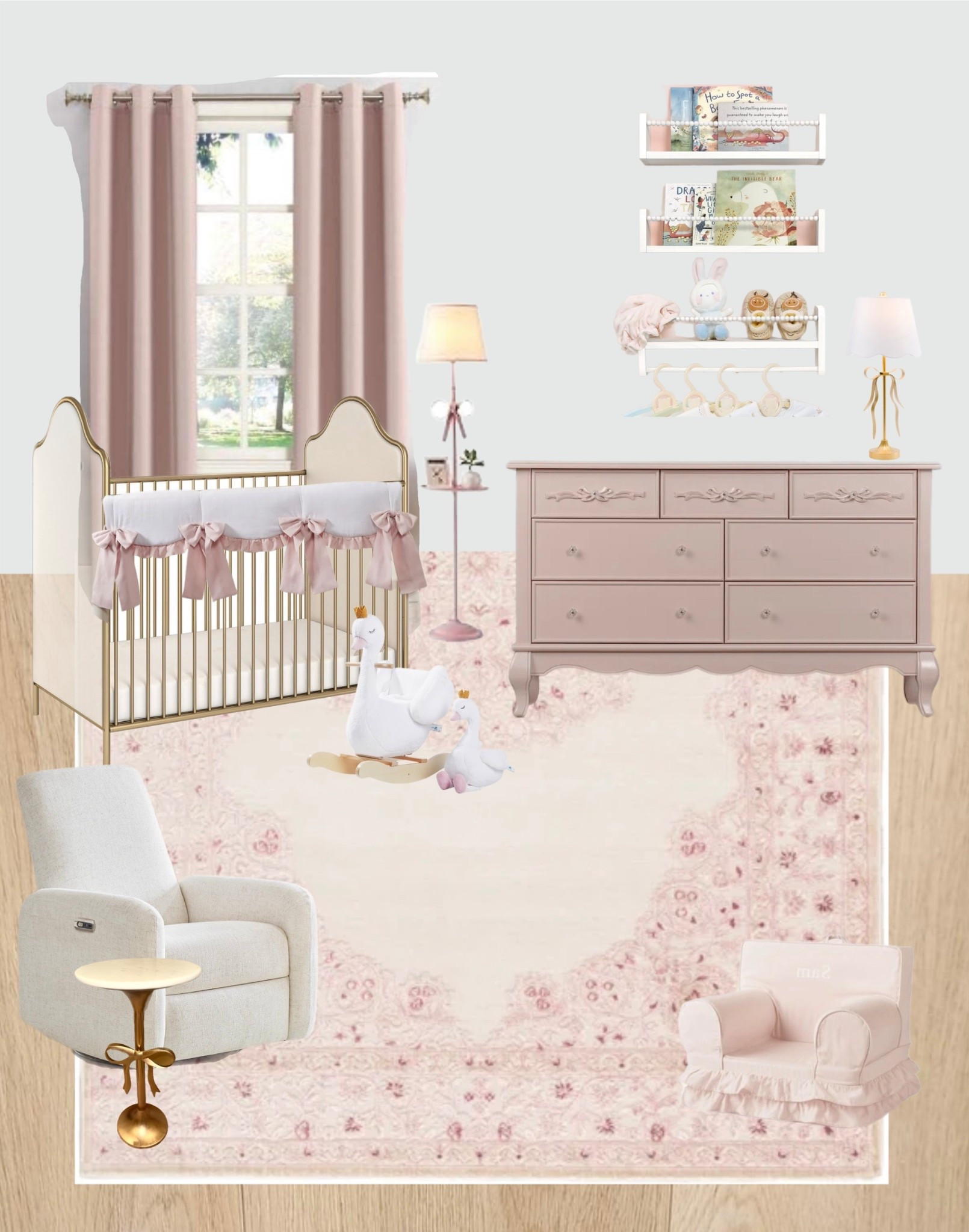 Baby girls room
Pink room
Pink dresser
Baby crib
Crib cover
Amazon finds
Pink rug
Baby room
Bow room

#LTKHome #LTKBaby #LTKBump
