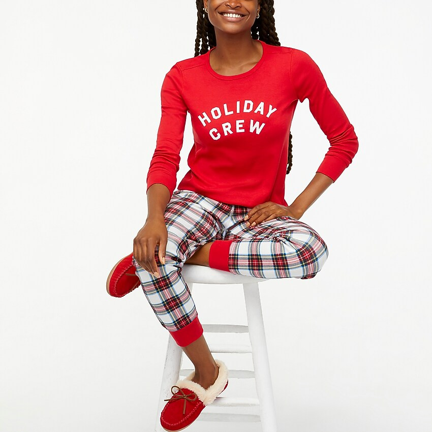 Holiday pajama set | J.Crew Factory