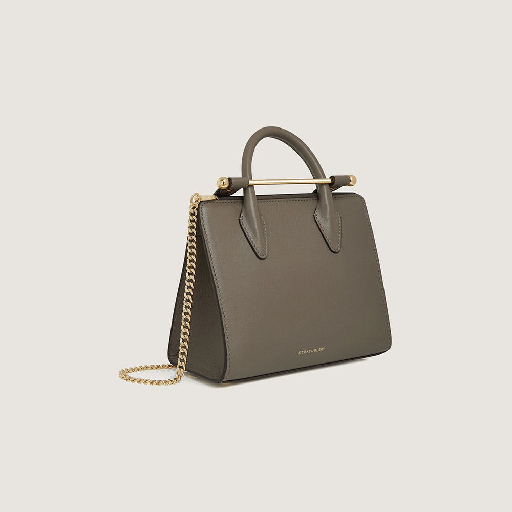 Strathberry - Mini Tote - Brown / Grey | Strathberry