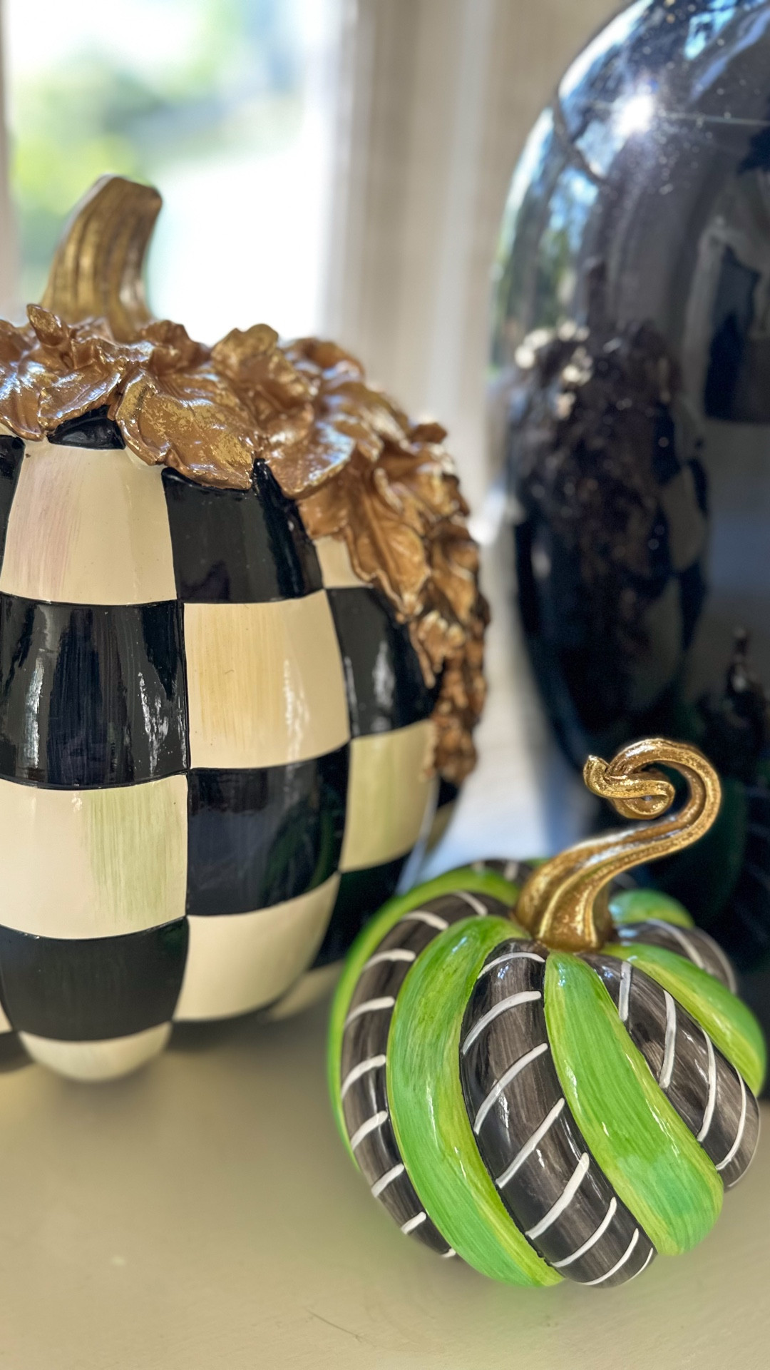 Black & white, bold & a little chaotic…kind of like decorating with a toddler 👻🖤


Halloween mantle decor black and white Halloween decor Mackenzie Childs fall home decor spooky chic mom life Halloween mantle styling toddler mom decorating fall mantel elegant Halloween