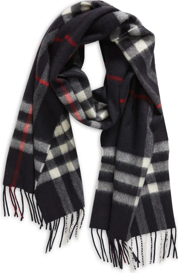 Burberry Giant Check Cashmere Scarf | Nordstrom | Nordstrom