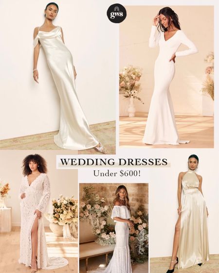 Wedding dresses under $600! 

#LTKwedding