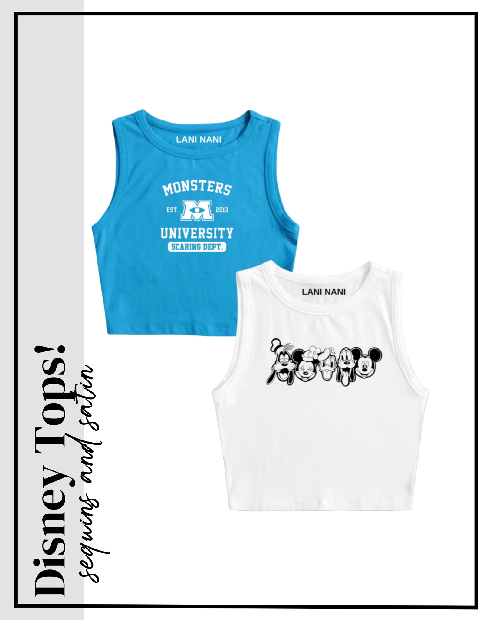 Disney tops for women!
