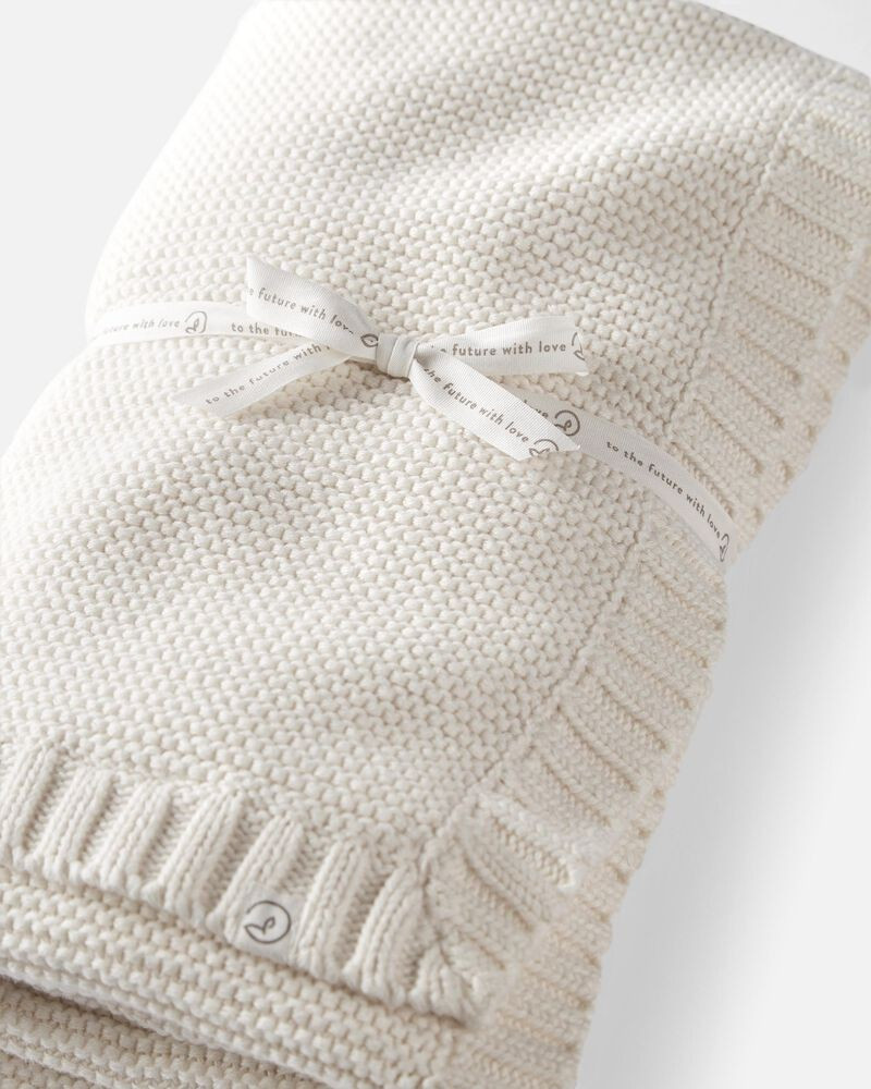 Organic Seed Stitch Blanket | Carter's