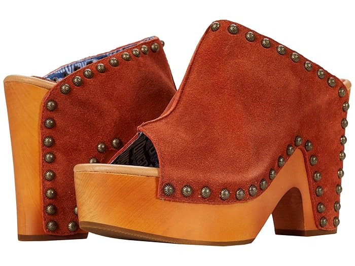 Dingo Peace N' Love (Rust Suede) Women's Shoes | Zappos