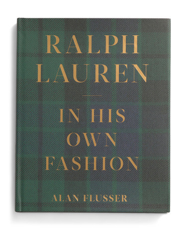 Ralph Lauren In His Own Fashion Book | TJ Maxx