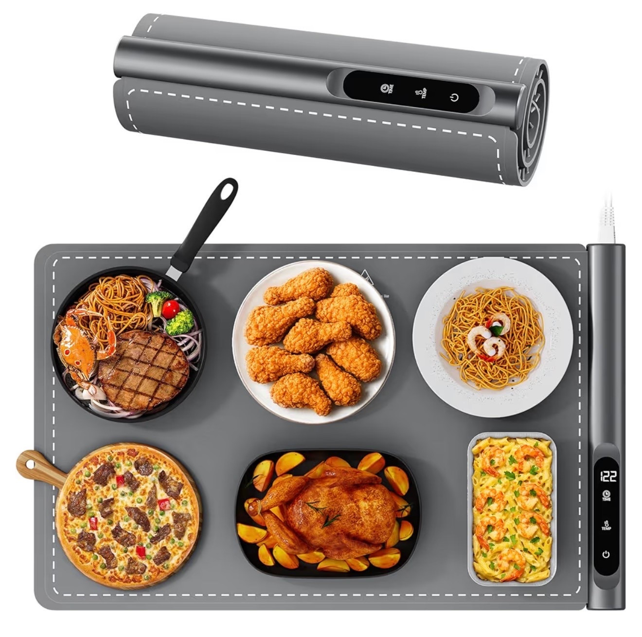 I love this warming mat!! It works perfect for get togethers!

#LTKHome #LTKfoodie #LTKvlog